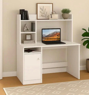 میز تحریر کتابخانه دار و کمد دار مدل تارا